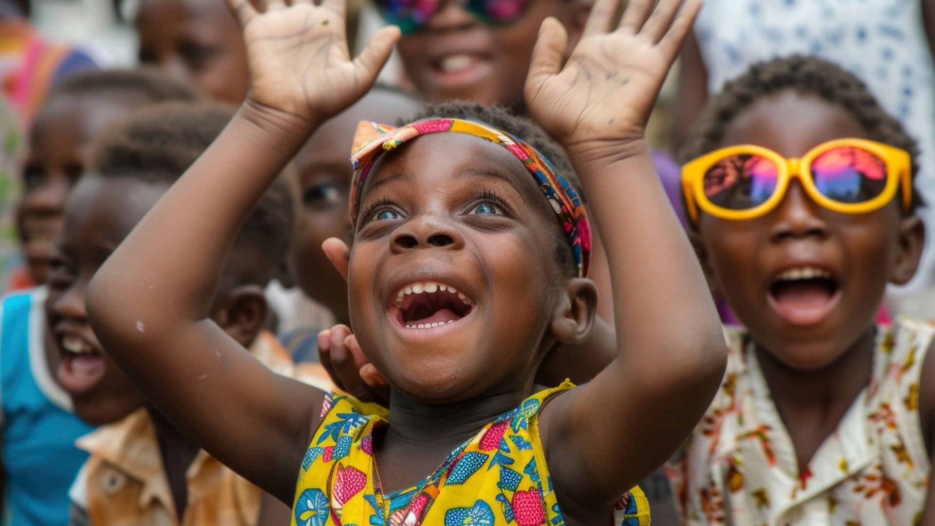 Children and communities supported by Eagle Sight Charity