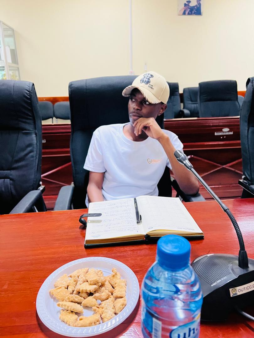 Eagle Sight Charity General Secretary during the first members meeting held on 1 May 2026 in Dar es Salaam