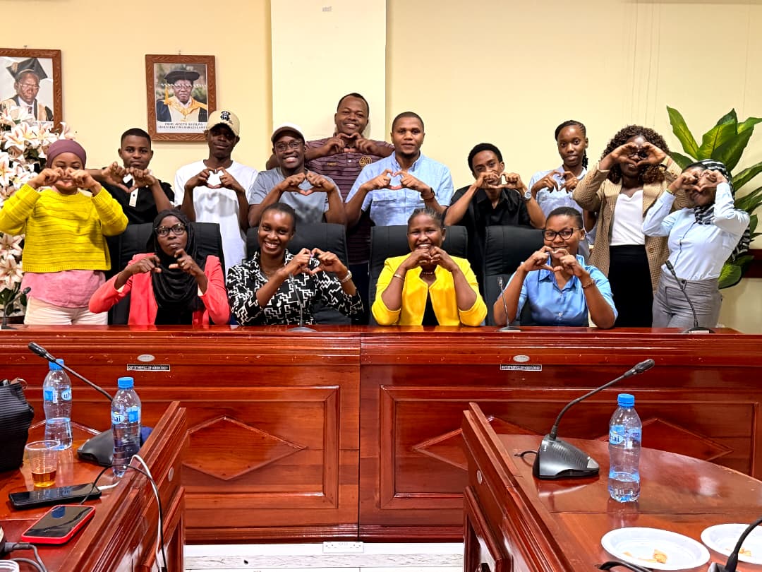 Eagle Sight Charity members together during the first members meeting in Dar es Salaam